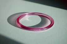 Bracelete cor de rosa