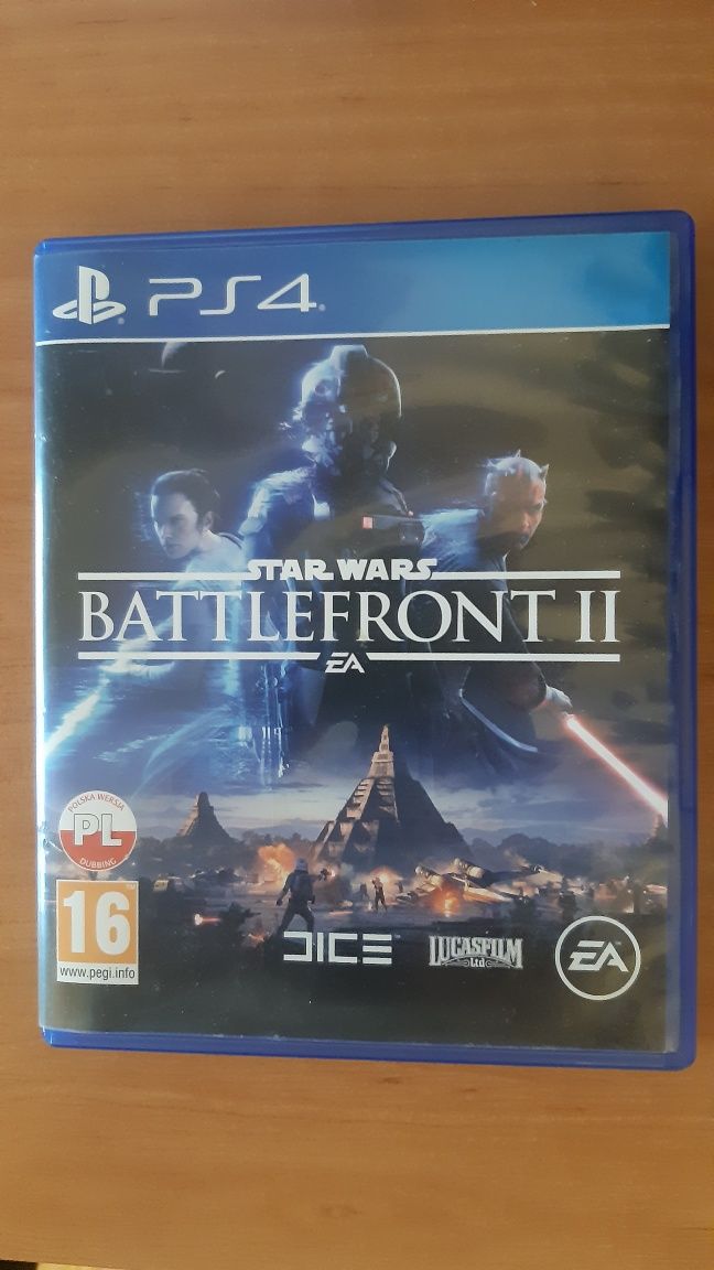 Диск Star Wars Battlefront 2 PS4