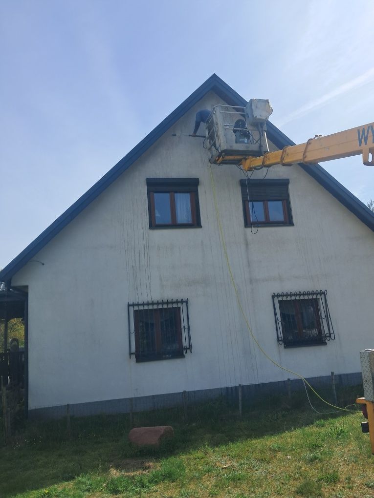 Podnośnik koszowy rębak wynajem usługi