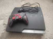 Playstation 3 Slim 320 GB HEN + pad + zasilacz