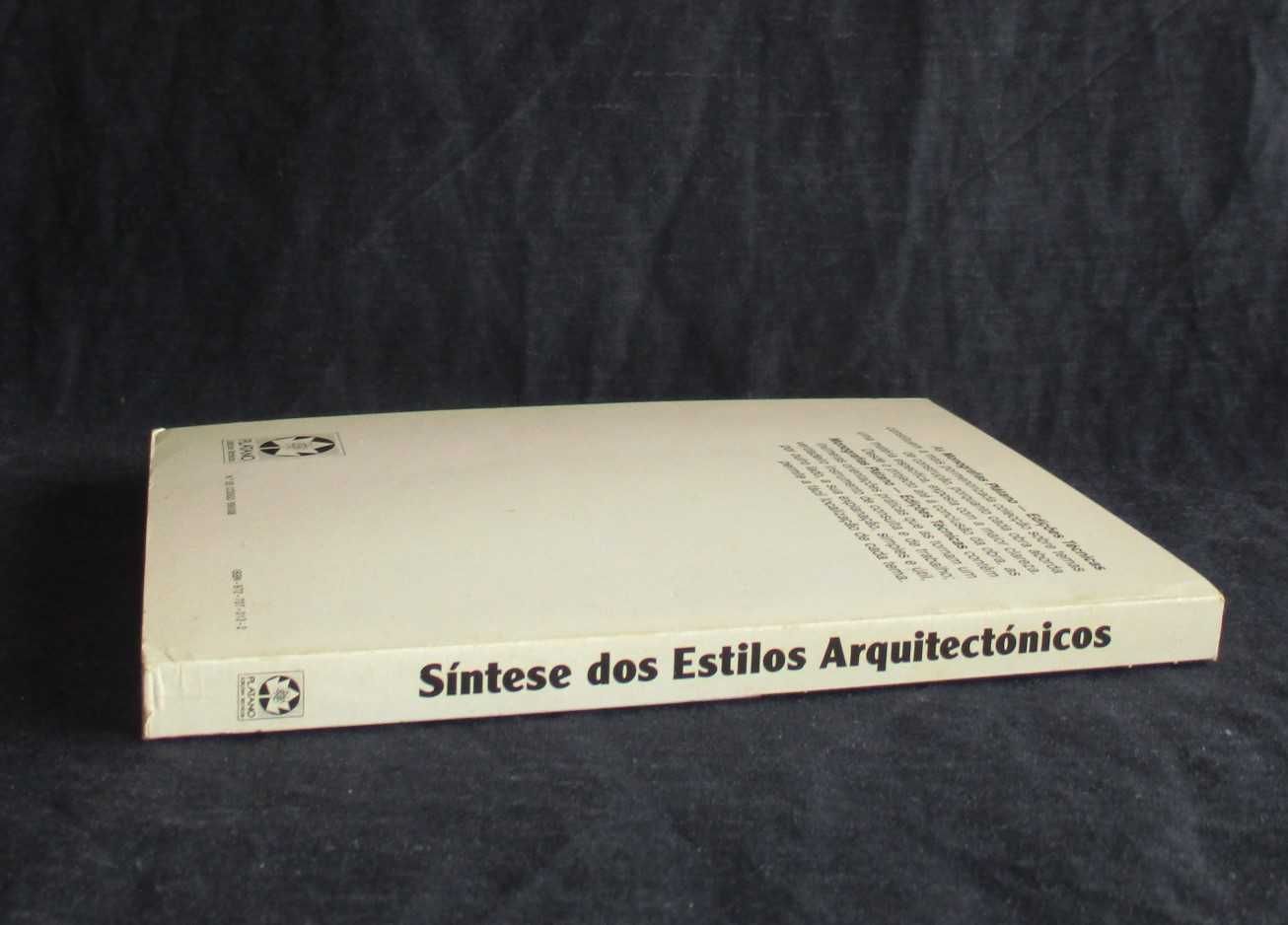 Livro Síntese dos Estilos Arquitectónicos Plátano