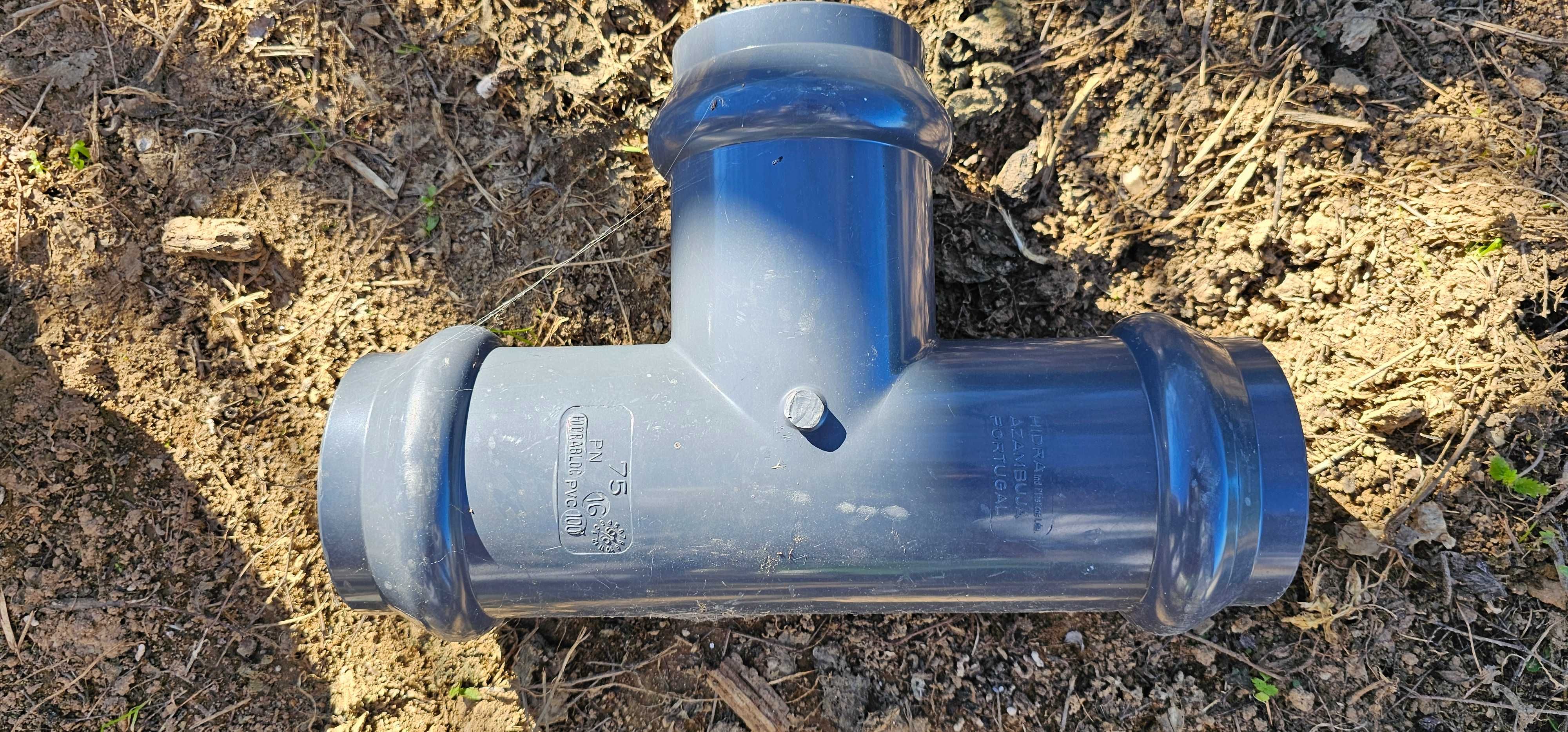 Tubos T para canalização vários diâmetros