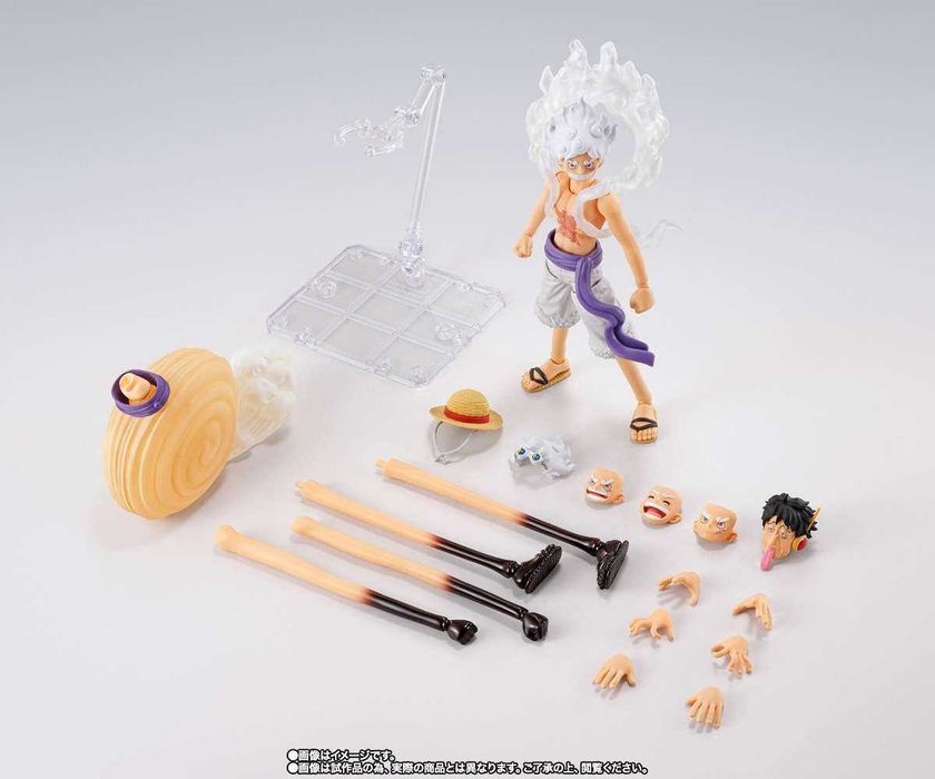Luffy Gear 5 Egghead sh figuarts  novo selado