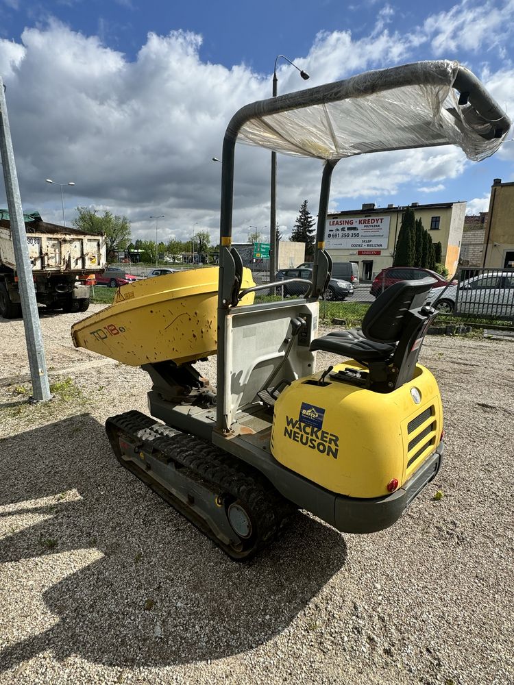 Wozidło Dumper Wacker Neuson TD 18 S rok 2011 Przebieg 900 MTH