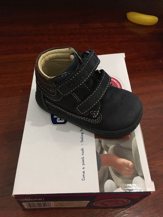 Bota azul menino tamanho 19