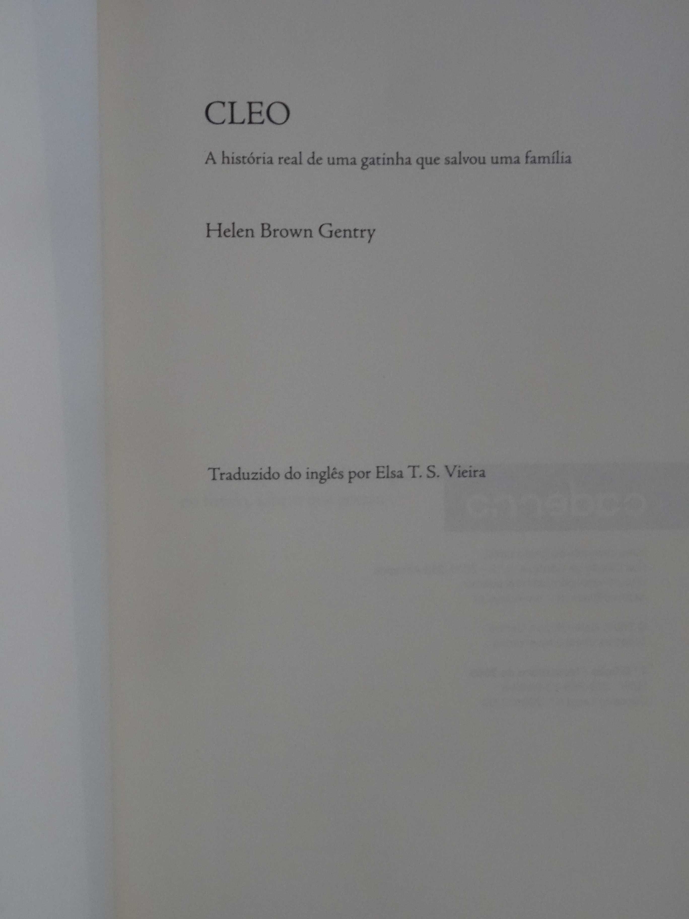 Cleo de Helen Brown - 1ª Edição