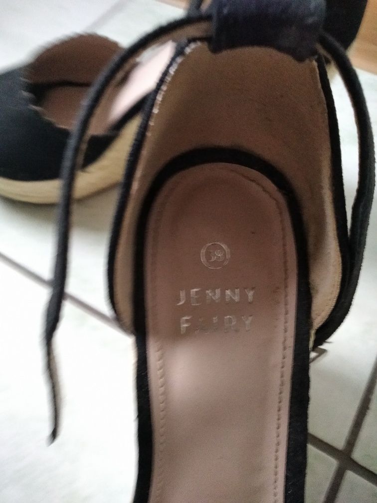 Sandały na koturnie Jenny Fairy