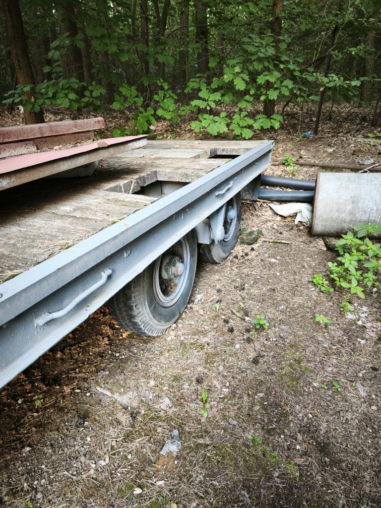 Przyczepa niskopodwoziowa 8t 1978r