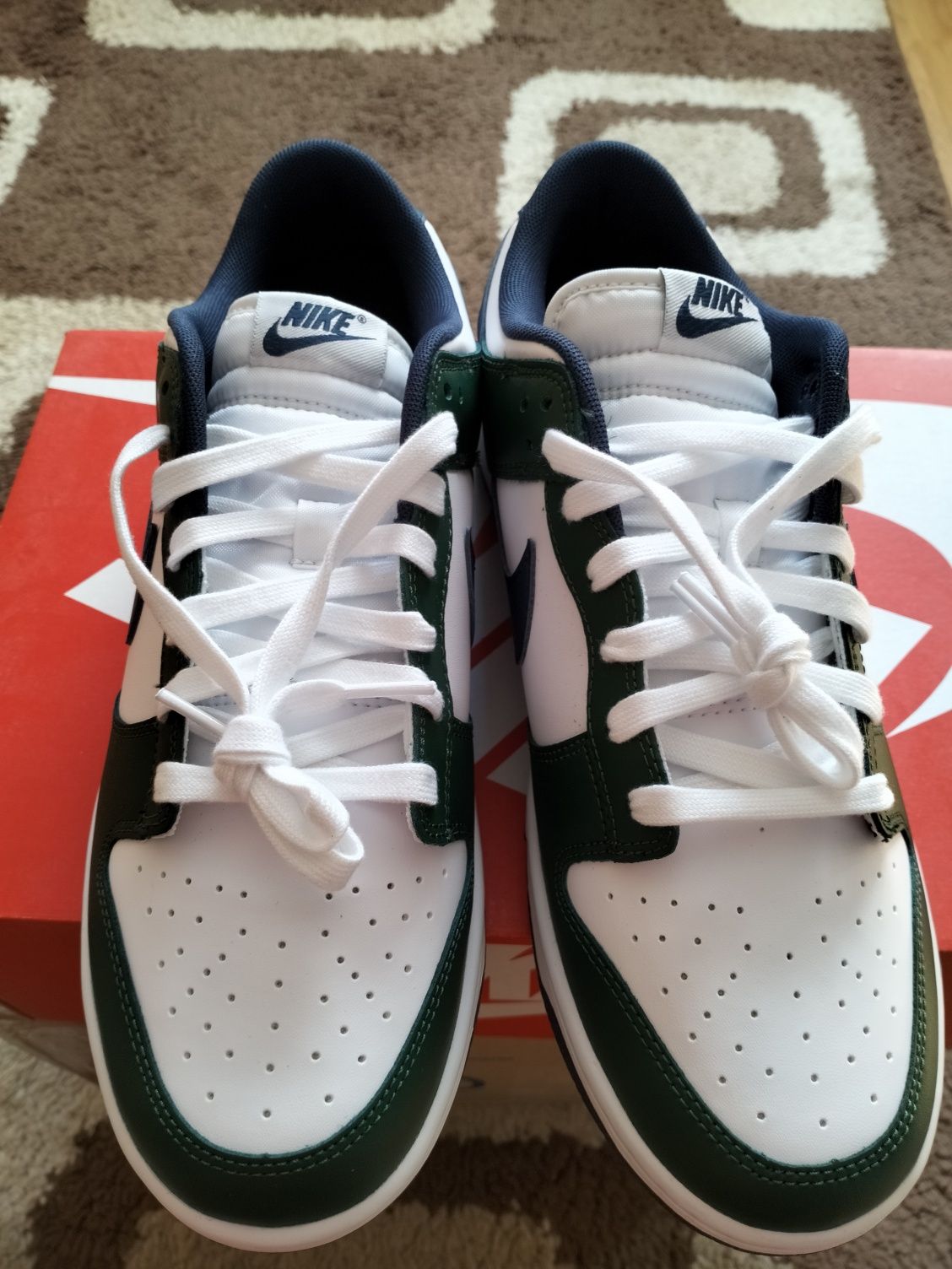 Nike Dunk Low 44.5 Green