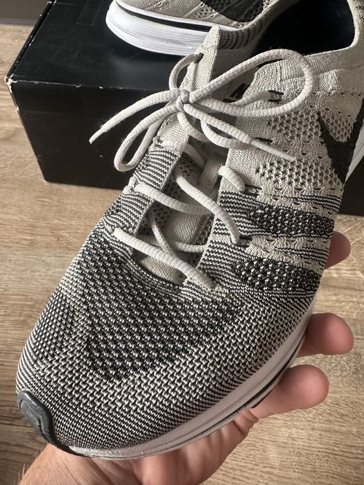 Nike Flyknit Trainer 11.5US buty 45,5 Pale Grey