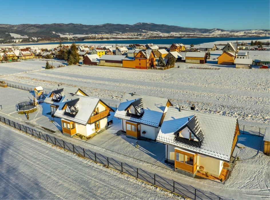 Domki nad jeziorem Czorsztyńskim, Domki w górach na zimę