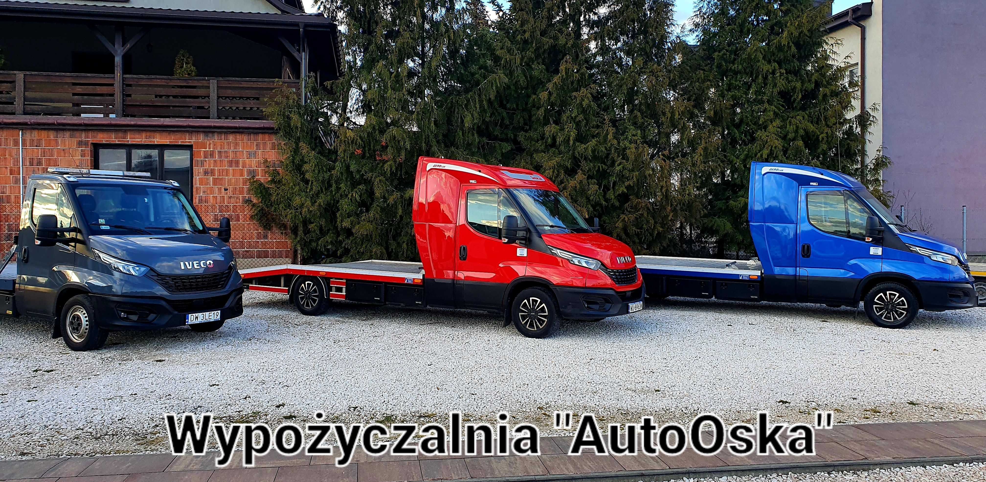 Wypożyczalnia/ Wynajem nowych Autolawet IVECO oraz przyczepy-lawety