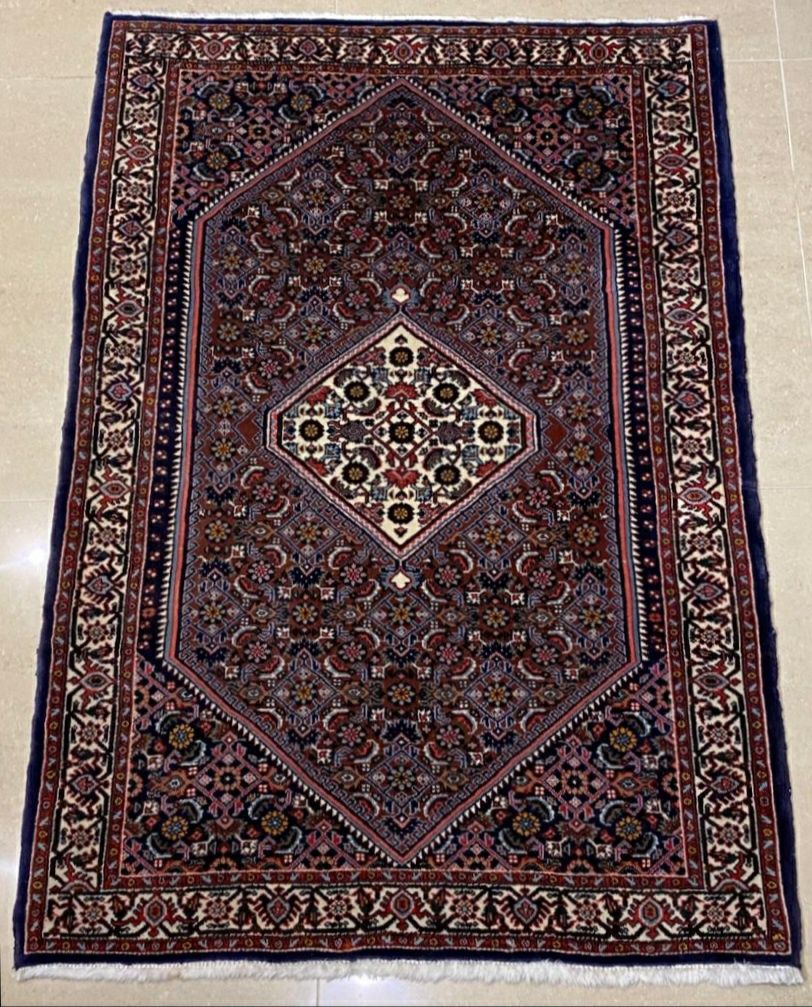 Bidjar Takab 125 # 85 Perski dywan z Iranu - wełna kork
