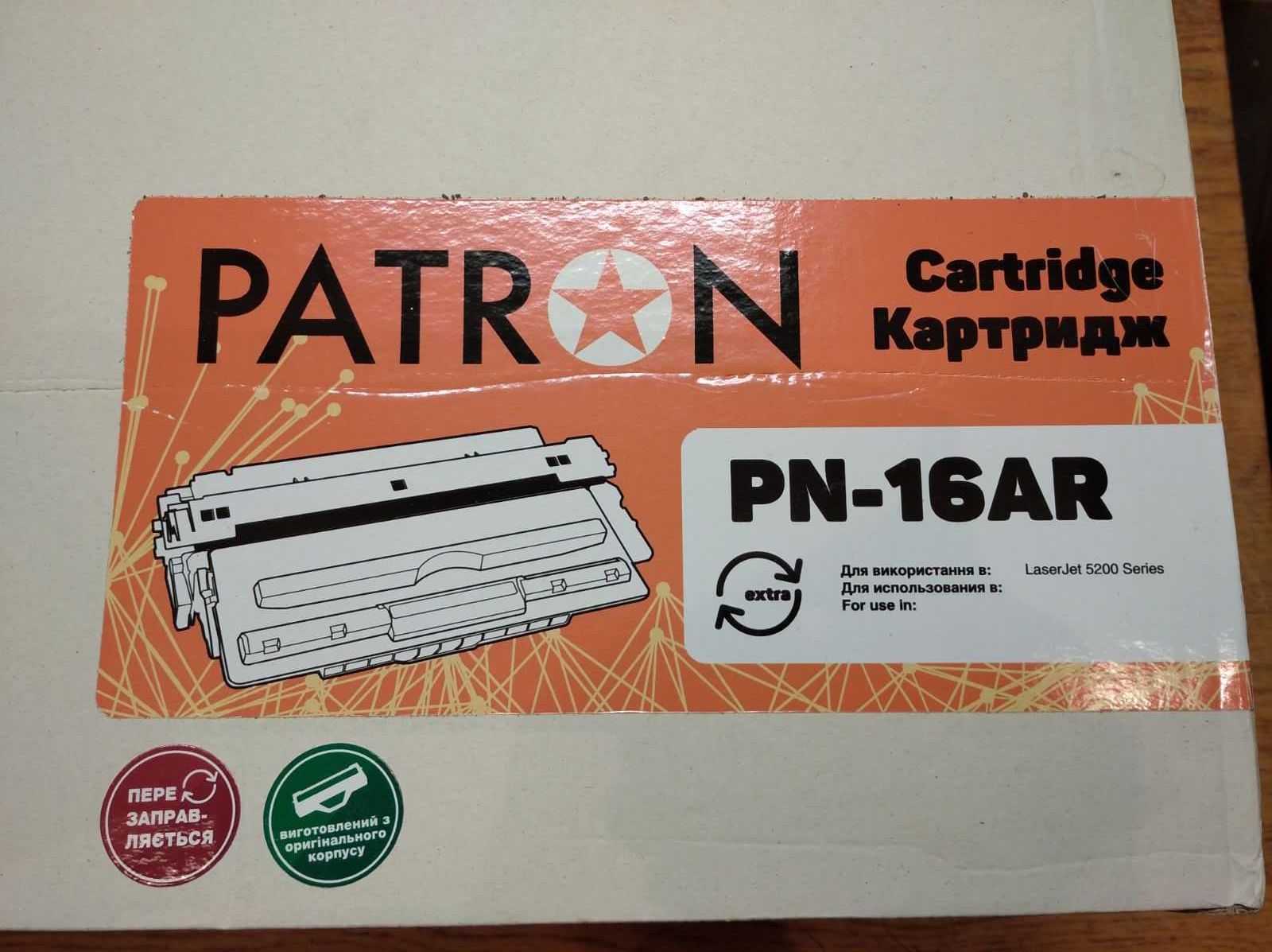 Картридж Patron PN-16AR для принтера HP LJ5200, Q7516A