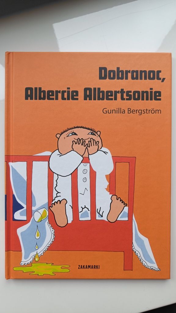 Dobranoc Albercie Albertsonie Gunilla Bergström