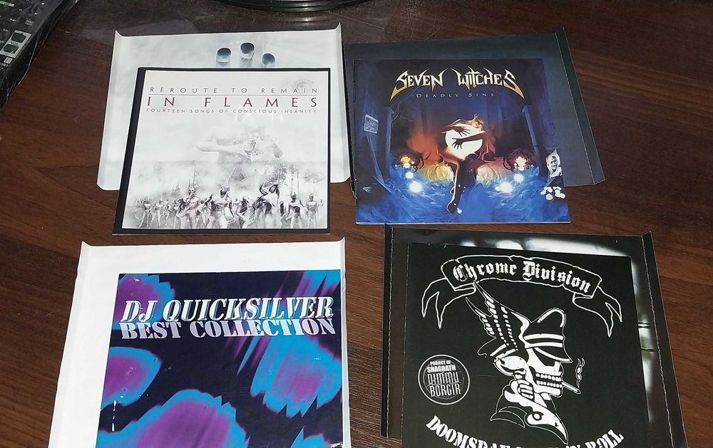 Поліграфія- вкладки для СД.