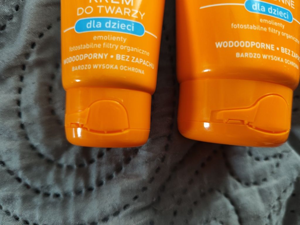 Nowe wodoodporne Lirene Mleczko ochronne dla dzieci SPF 50 i krem do t