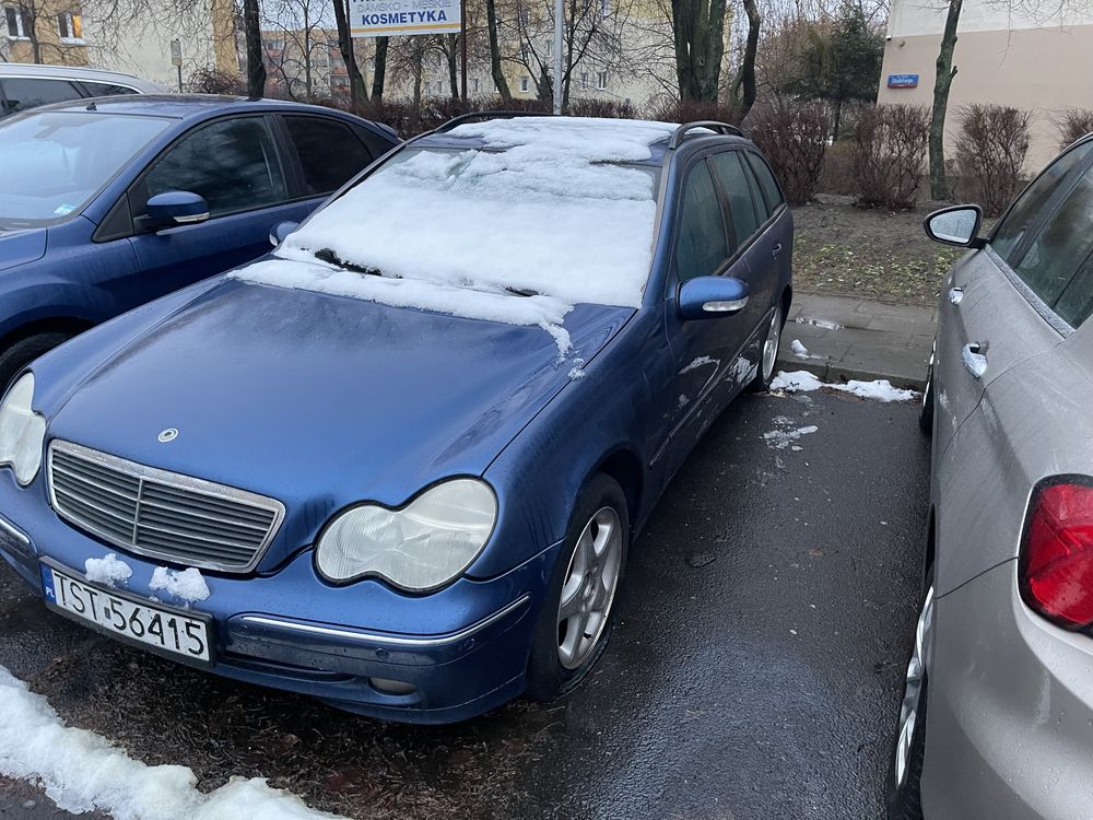 Mercedes c200 benzyna gaz
