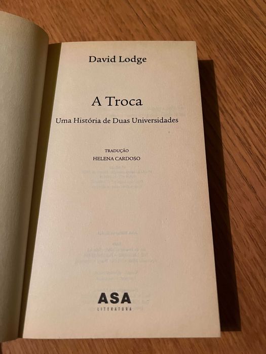 A TROCA    David Lodge