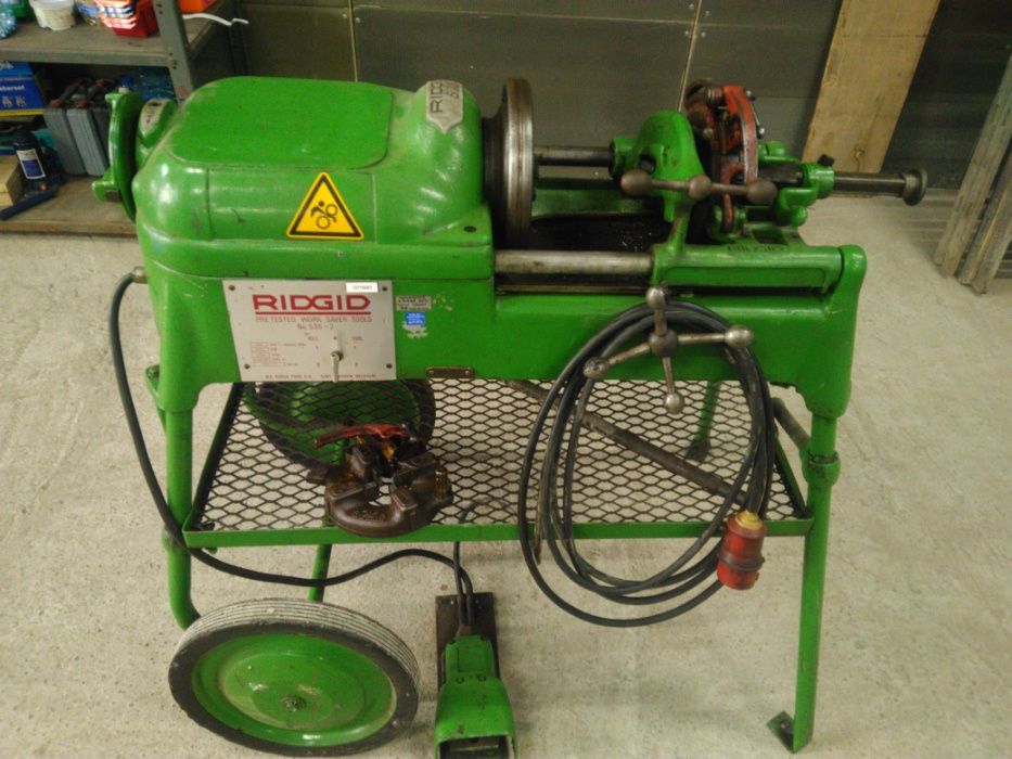 Gwintownica RIDGID 535-2,Noże,głowice,narzynki 1/4