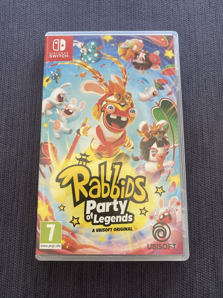 Jogo Rabbids Party Of Legends Nintendo Switch Usado