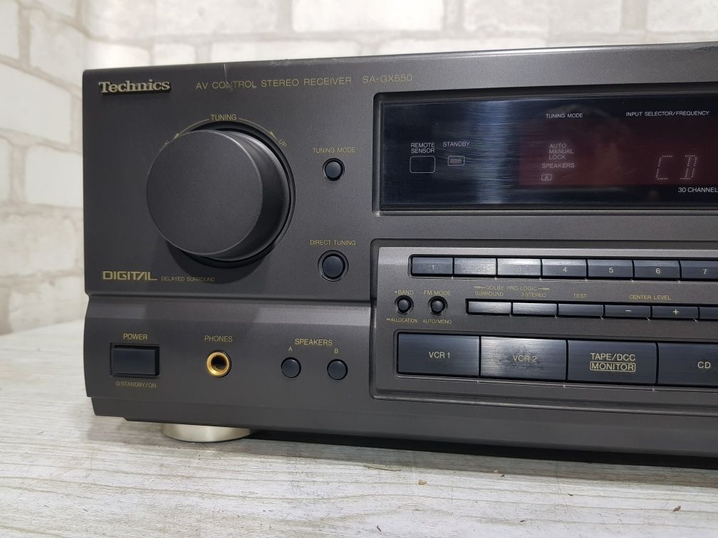 Стерео ресивер TECHNICS SA-GX 550, *2x100 Вт, б/у з Німеччини