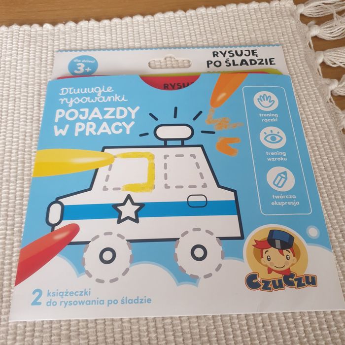 Dłuuugie rysowanki CzuCzu pojazdy w pracy