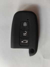 Силіконовий ( чорний) чохол для ключів Kia, Hyundai