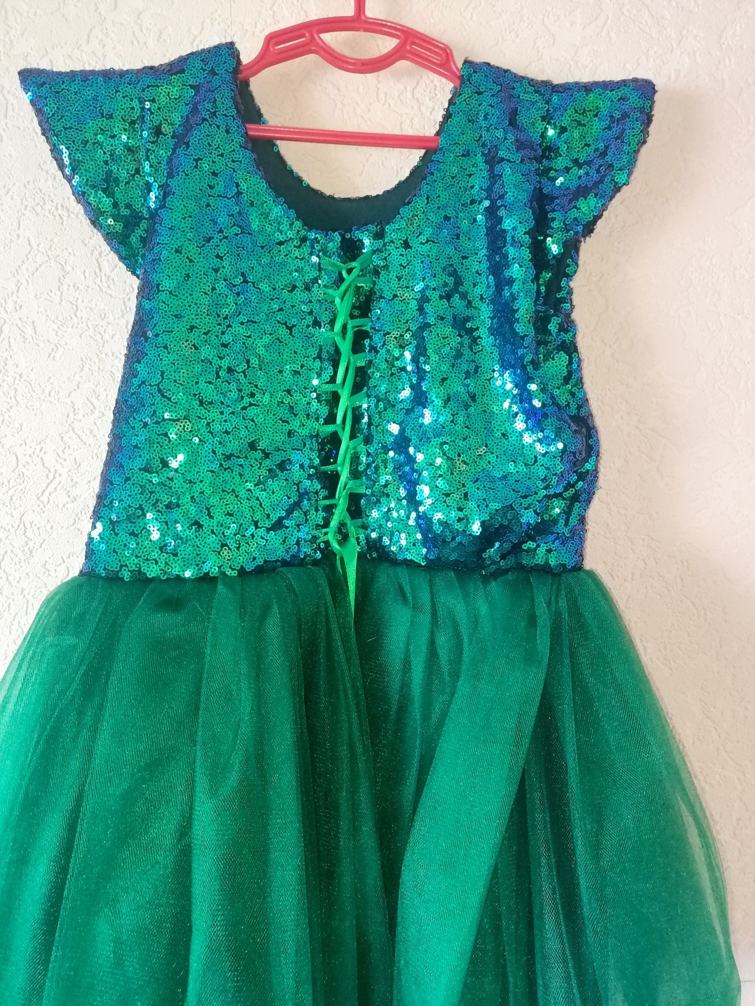 Сукня зелена для дівчинки