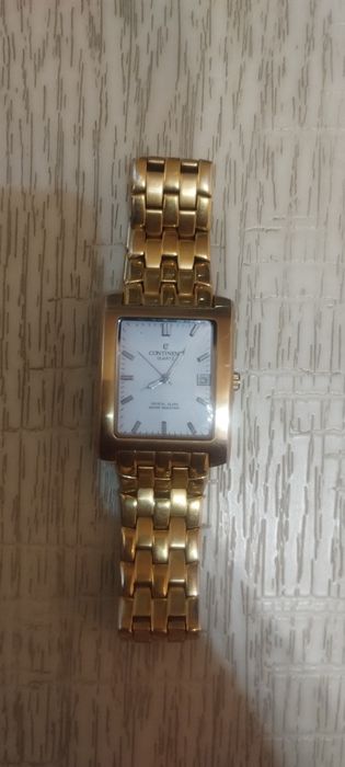 Часы Continent позолоченые