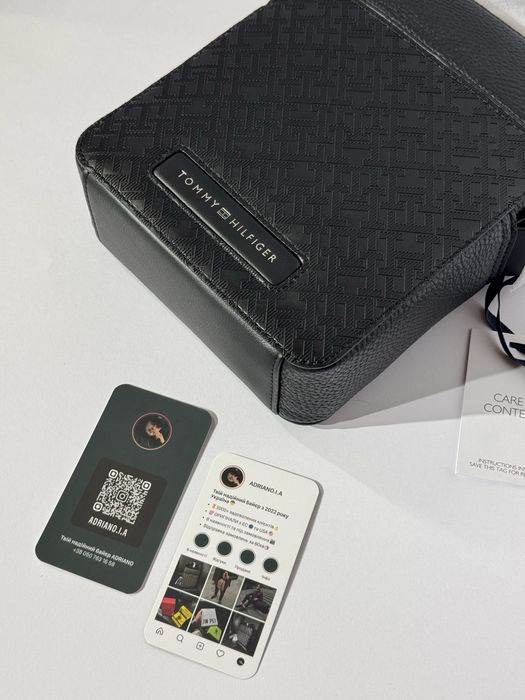 100% ОРИГИНАЛ Tommy Hilfiger classic reporter мужская сумка В НАЛИЧИИ