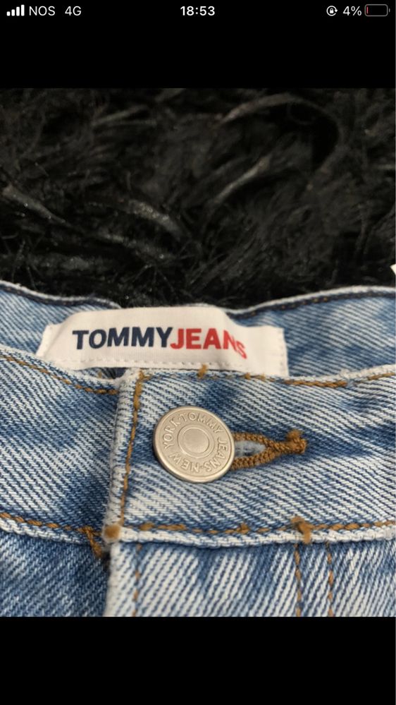 Calça Novas Ganga Tommy MOM Jeans