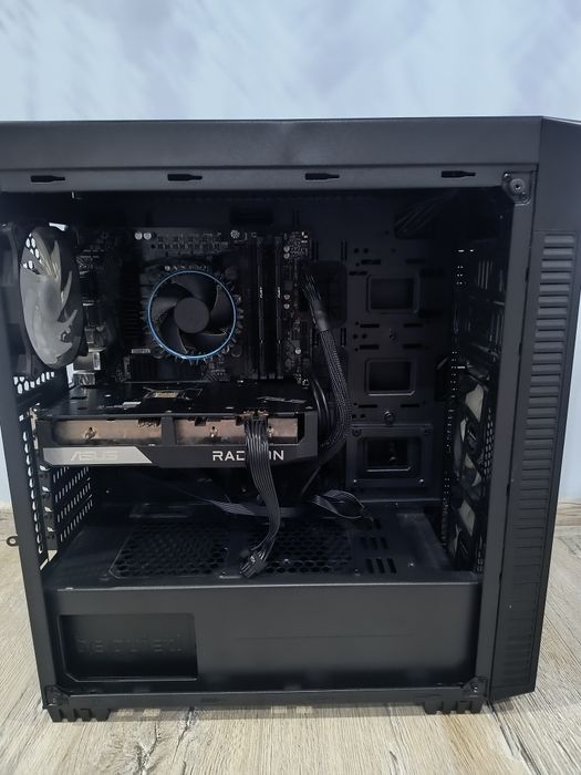 Komputer gamingowy i5 14400F + RX6600 XT + 32GB RAM + NVMe