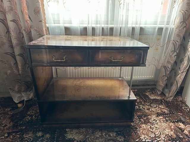 Zestaw mebli swarzędzkich lata 80 masywny stan dobry+