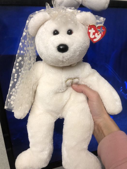 Свадебные медведи раритет ty 40 см