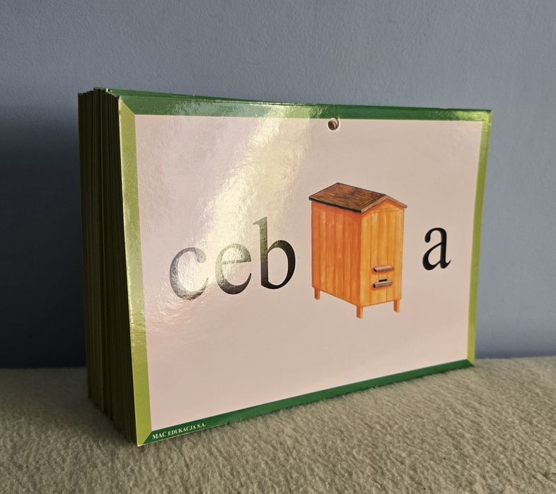 Pomoce dydaktyczne karty 95 sztuk