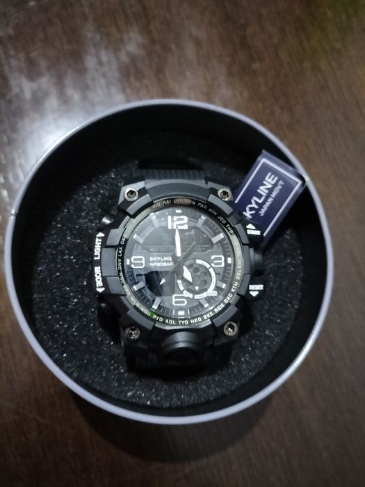 Relógio SKyLINe tipo g-shock precisão e estilo