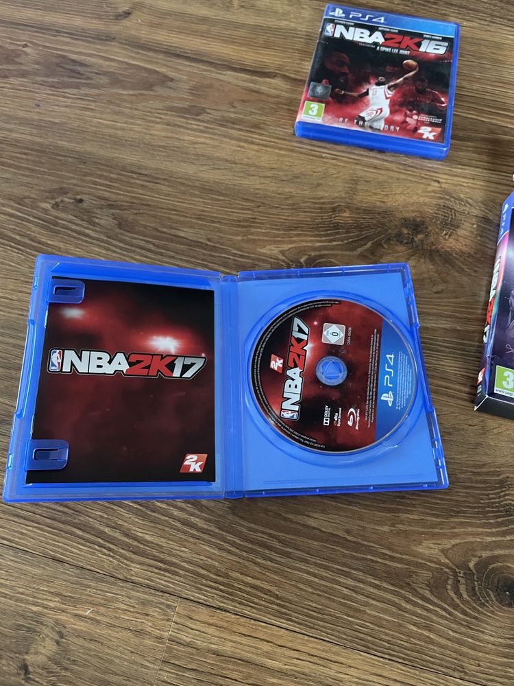 Zestaw 4 plyt NBA PS4