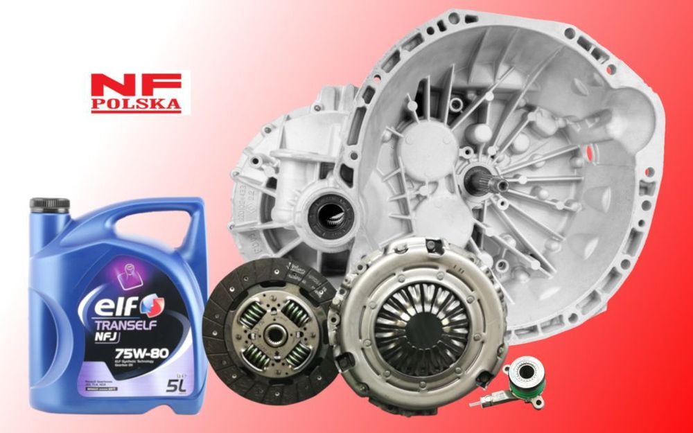 Skrzynia biegów + zestaw sprzęgła Nissan Primastar 2.0 PF6 Wysyłka 24h + Olej Gratis