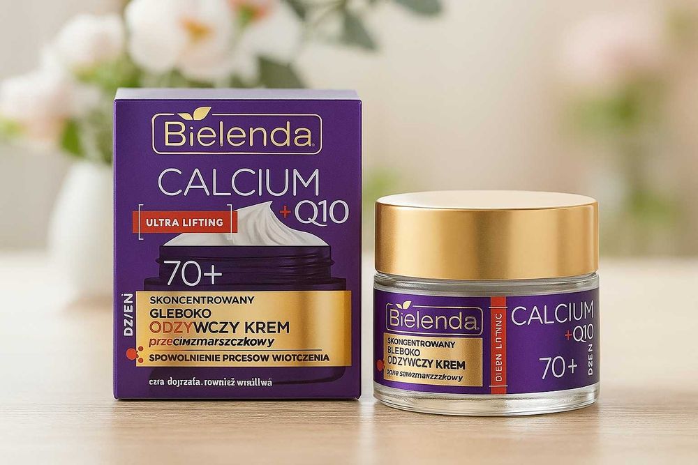 Bielenda Calcium + Q10 – odżywczy krem przeciwzmarszczkowy na dzień