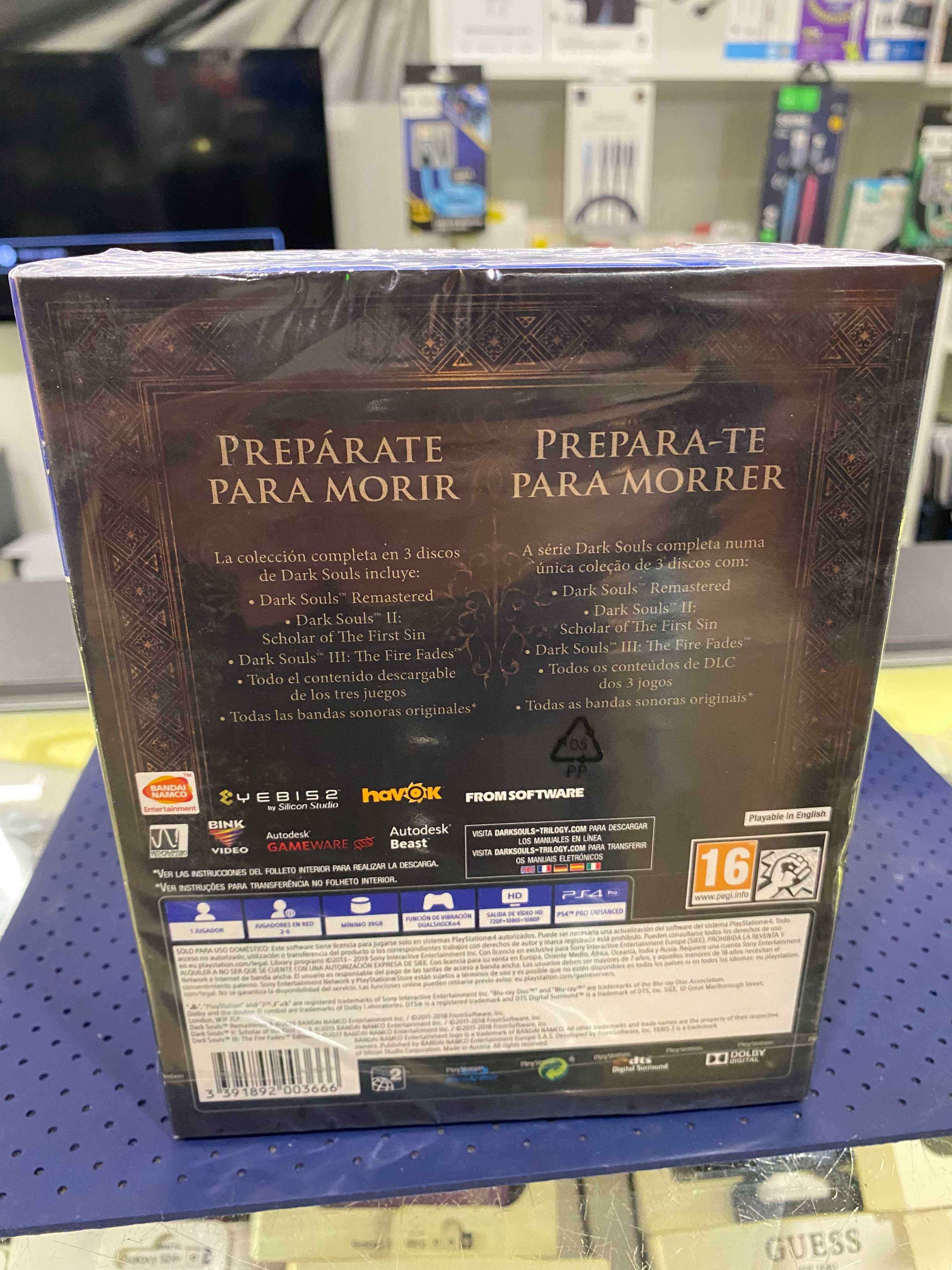 Dark Souls Trilogy Ps4 (NOWA)