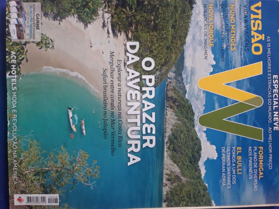 Revistas Visão - Vida e Viagens