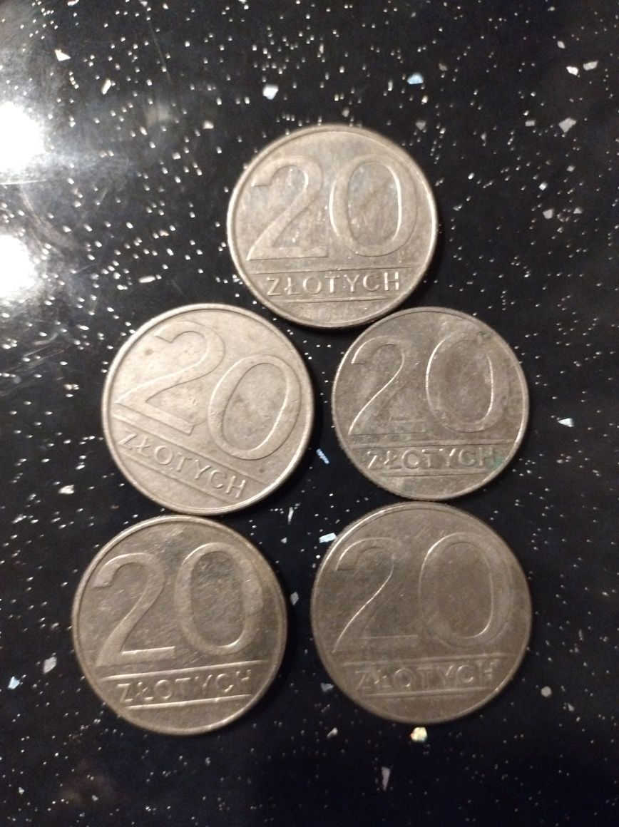 Monety 20 zł 1986