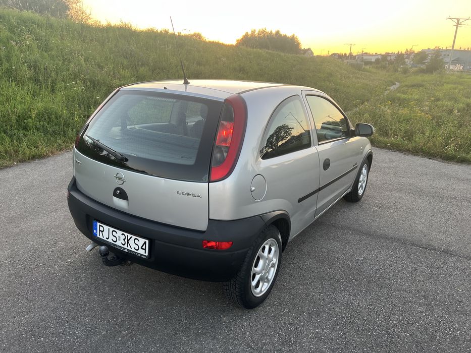 Opel Corsa 1.0 (łańcuch) 198 tys/2001r/alu/klima/elektryka/zdrowa