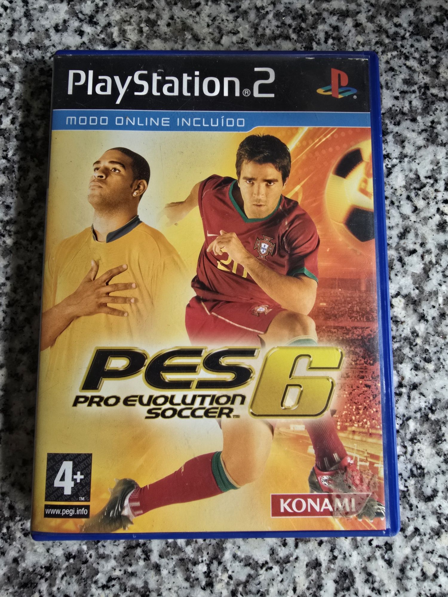 PES 2006 para PS2 | Com manual, usado