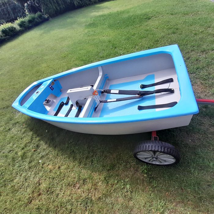 Żaglówka regatowa klasy optymist, komplet