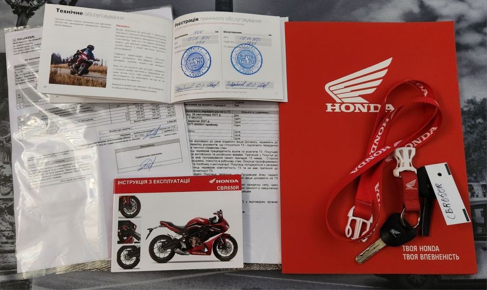 HONDA CBR 650 R / мотоцикл