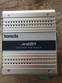Korenix przemysłowy przełącznik PoE