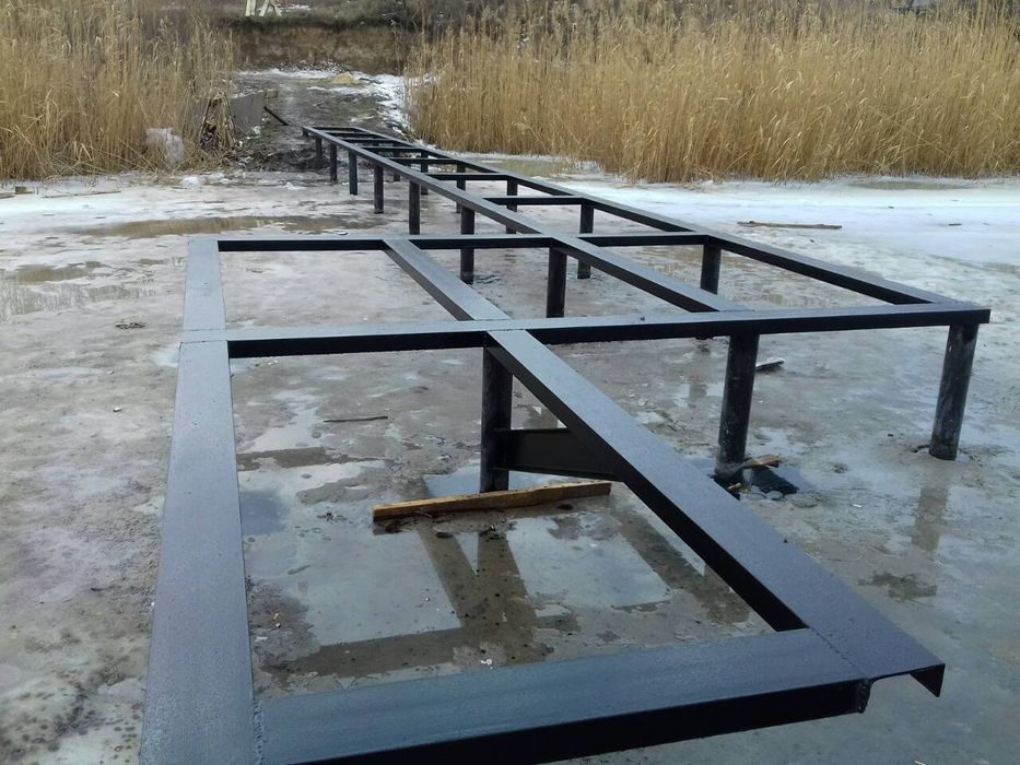 Мостики, пірси, монтажі на воді