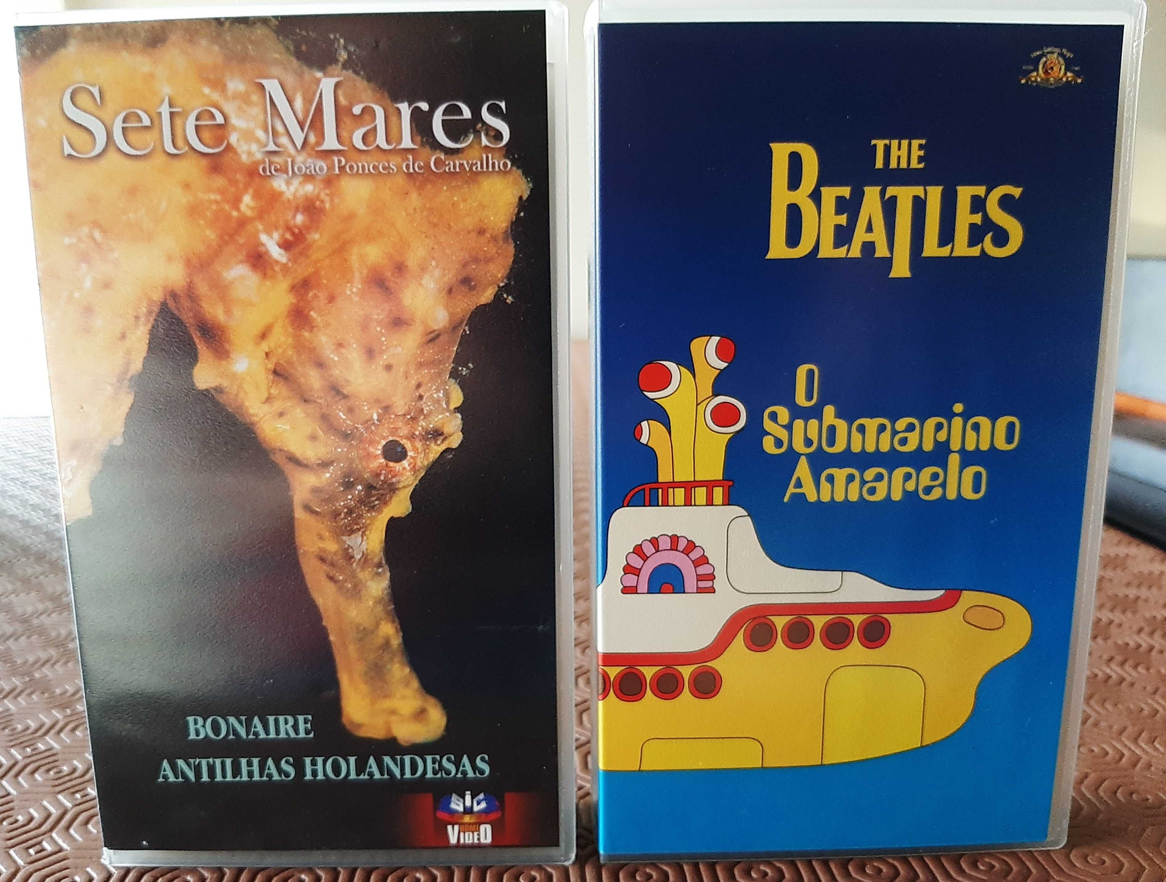 Filmes cassetes VHS Beatles Disney